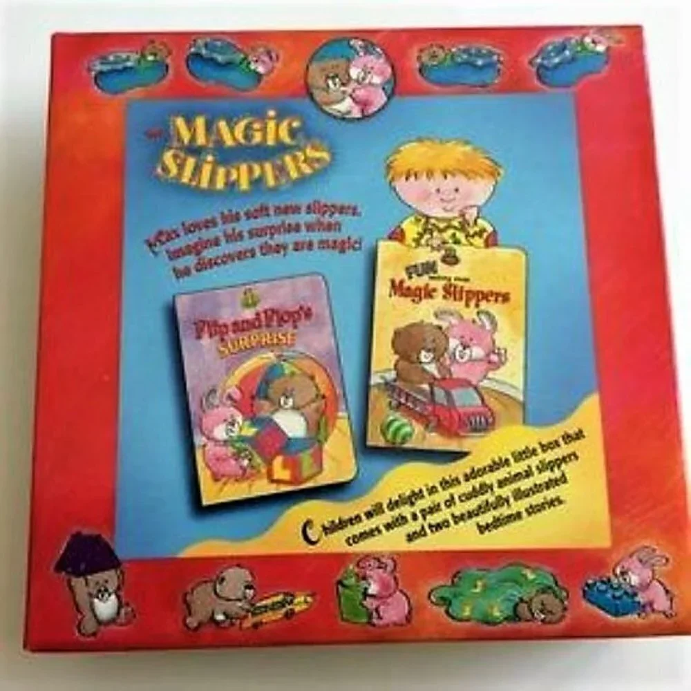 VINTAGE MAGIC SLIPPERS GIFT SET 1998
